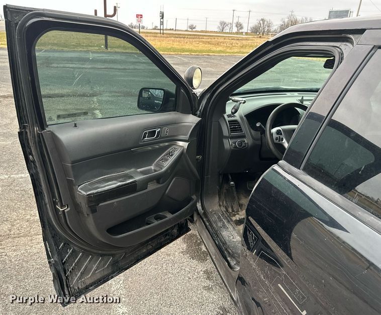 image for item NO9498 2013 Ford Explorer Police Interceptor  SUV