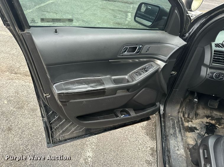 image for item NO9498 2013 Ford Explorer Police Interceptor  SUV