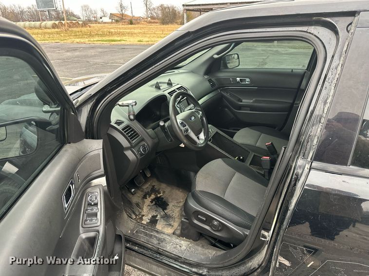 image for item NO9498 2013 Ford Explorer Police Interceptor  SUV