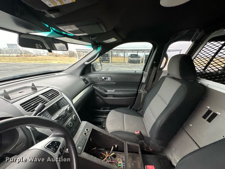 image for item NO9498 2013 Ford Explorer Police Interceptor  SUV