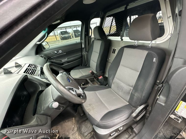 image for item NO9498 2013 Ford Explorer Police Interceptor  SUV