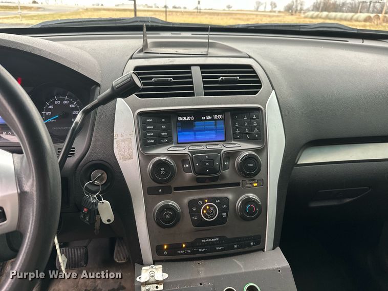 image for item NO9498 2013 Ford Explorer Police Interceptor  SUV