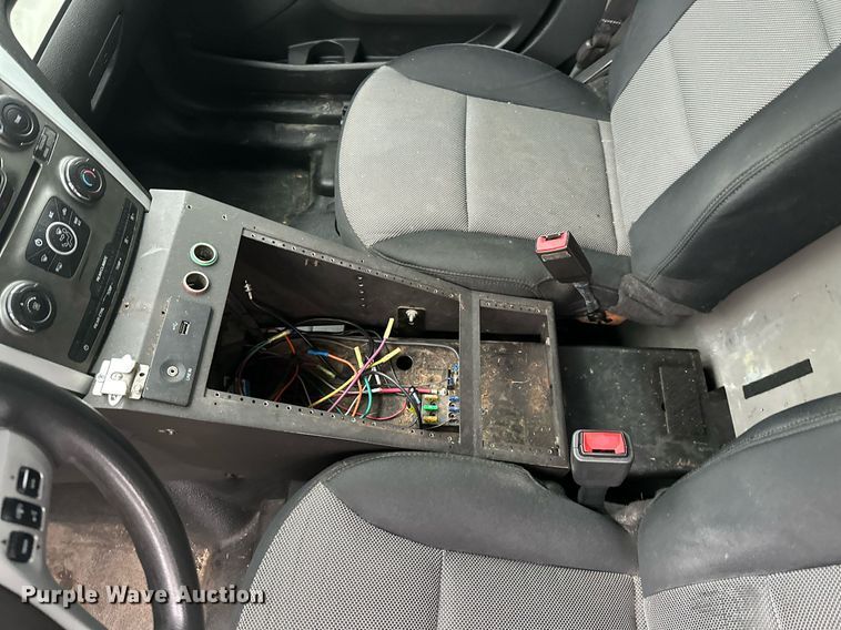 image for item NO9498 2013 Ford Explorer Police Interceptor  SUV