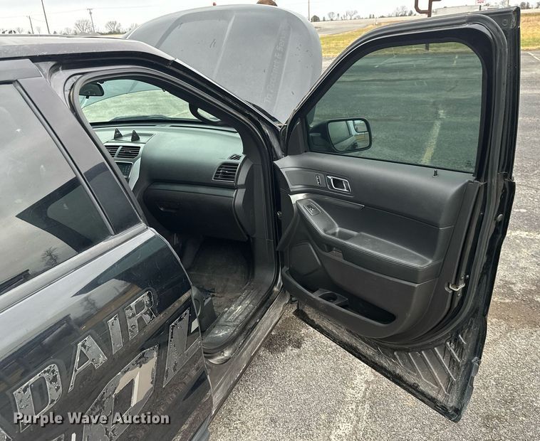 image for item NO9498 2013 Ford Explorer Police Interceptor  SUV