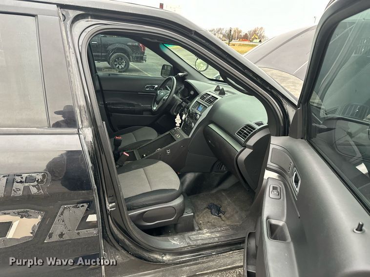 image for item NO9498 2013 Ford Explorer Police Interceptor  SUV