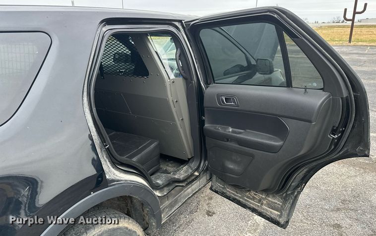 image for item NO9498 2013 Ford Explorer Police Interceptor  SUV