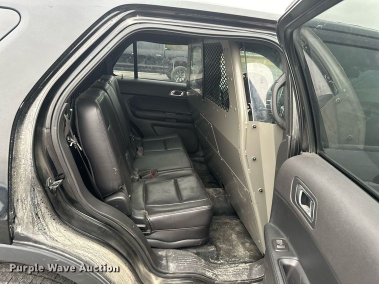 image for item NO9498 2013 Ford Explorer Police Interceptor  SUV