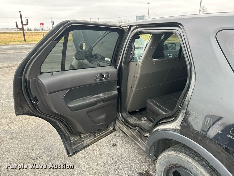 image for item NO9498 2013 Ford Explorer Police Interceptor  SUV