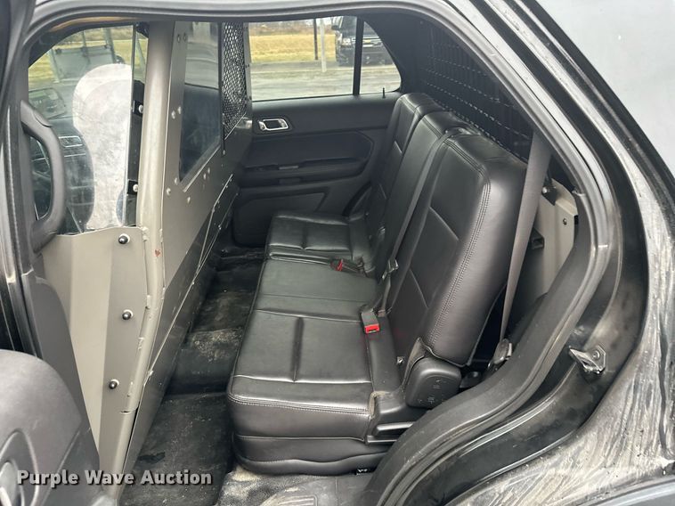 image for item NO9498 2013 Ford Explorer Police Interceptor  SUV