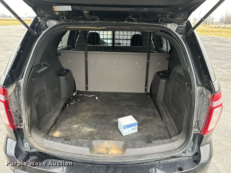 image for item NO9498 2013 Ford Explorer Police Interceptor  SUV