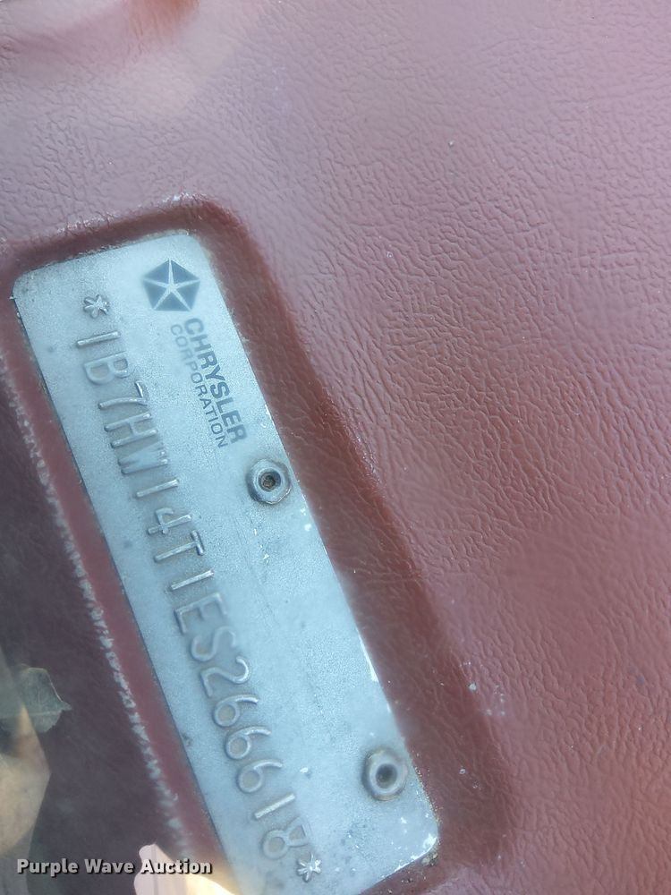 image for item NP9227 1984 Dodge Ram 150  pickup truck