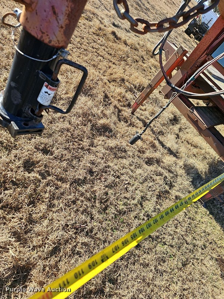 image for item NP9239 1996 James Welding  equipment trailer