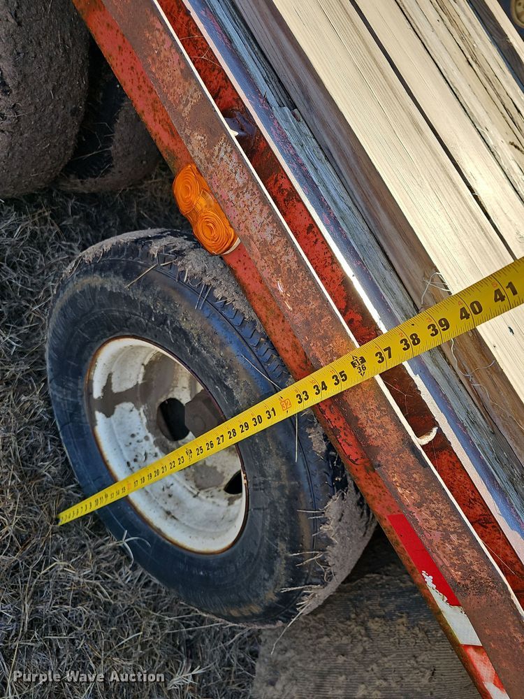 image for item NP9239 1996 James Welding  equipment trailer