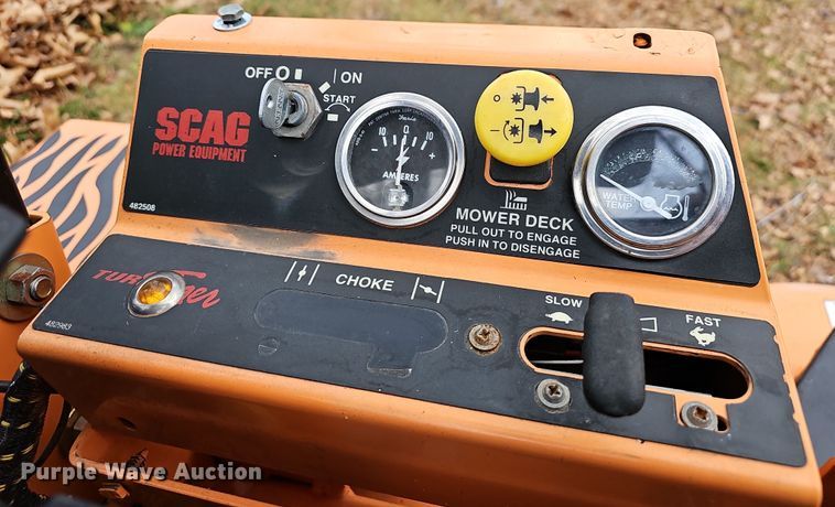 image for item NP9283 Scag Turf Tiger  ZTR lawn mower