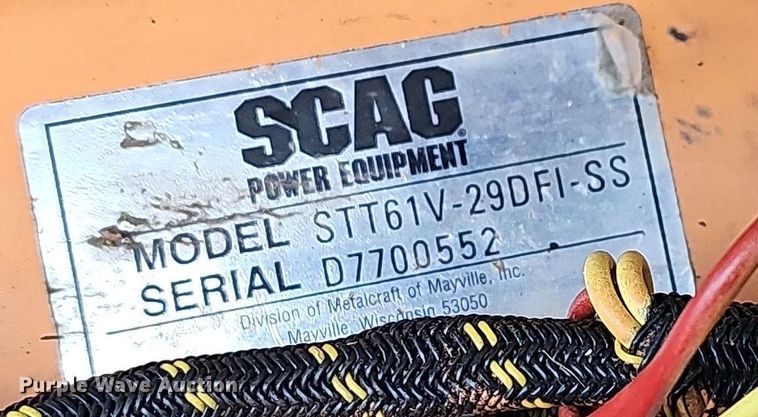 image for item NP9283 Scag Turf Tiger  ZTR lawn mower