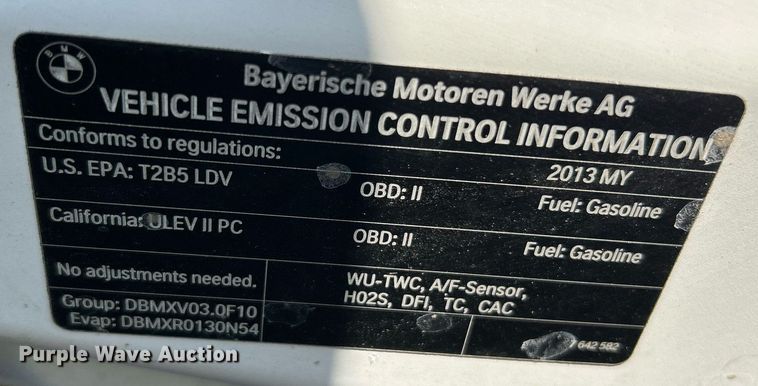 image for item NR9453 2013 BMW 535i