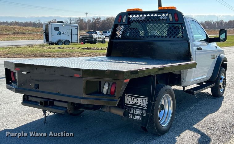 image for item NR9454 2015 Dodge Ram 4500HD  flatbed truck