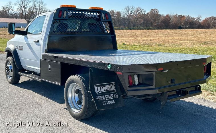 image for item NR9454 2015 Dodge Ram 4500HD  flatbed truck