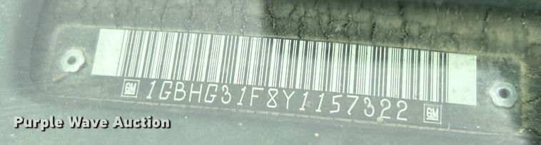 image for item NR9459 2000 Chevrolet Express  school bus