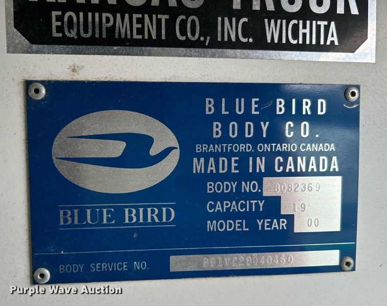 image for item NR9459 2000 Chevrolet Express  school bus