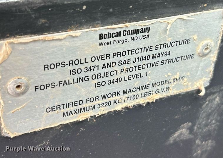 image for item NR9464 2006 Bobcat Toolcat 5600  utility vehicle