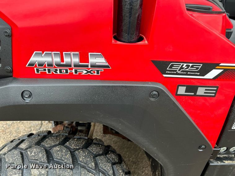 image for item NR9465 2017 Kawasaki Mule PRO-FXT LE  utility vehicle