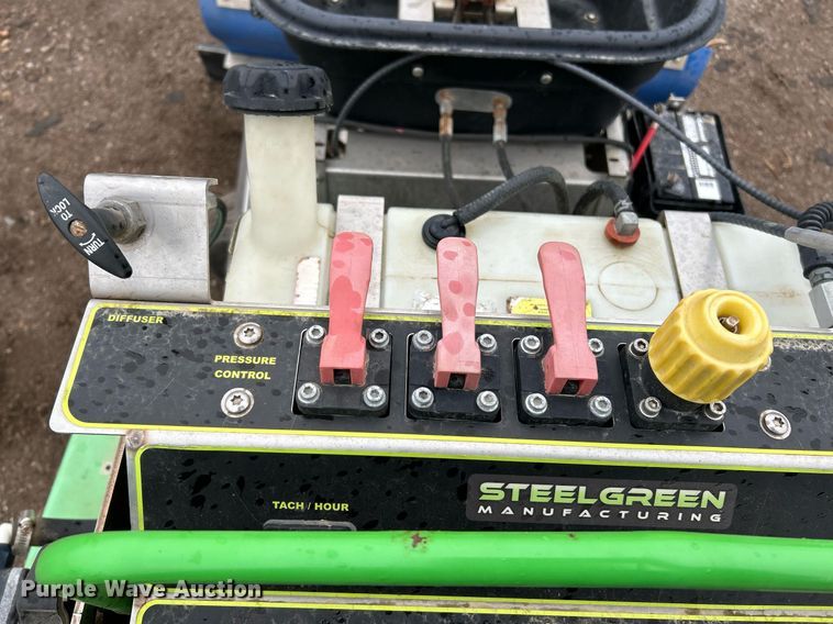 image for item NR9466 Steel Green SG42  turf sprayer