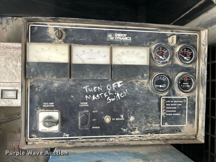 image for item NR9470 Energy Dynamics 361PSL1600  generator