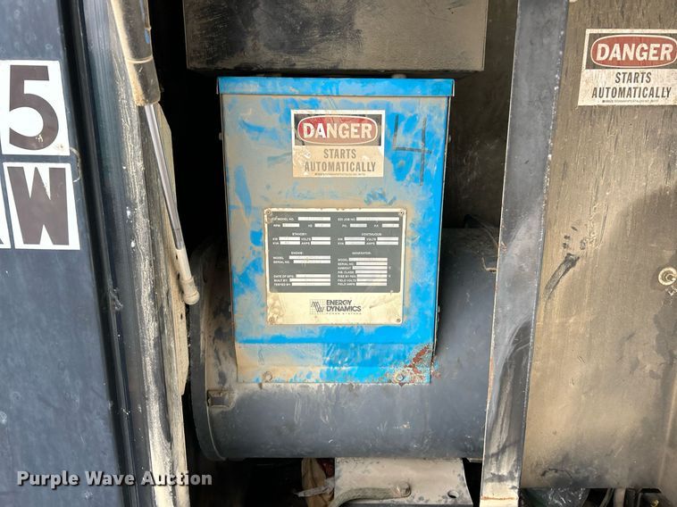 image for item NR9470 Energy Dynamics 361PSL1600  generator