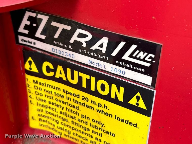 image for item NR9472 E-Z Trail 1090  running gear