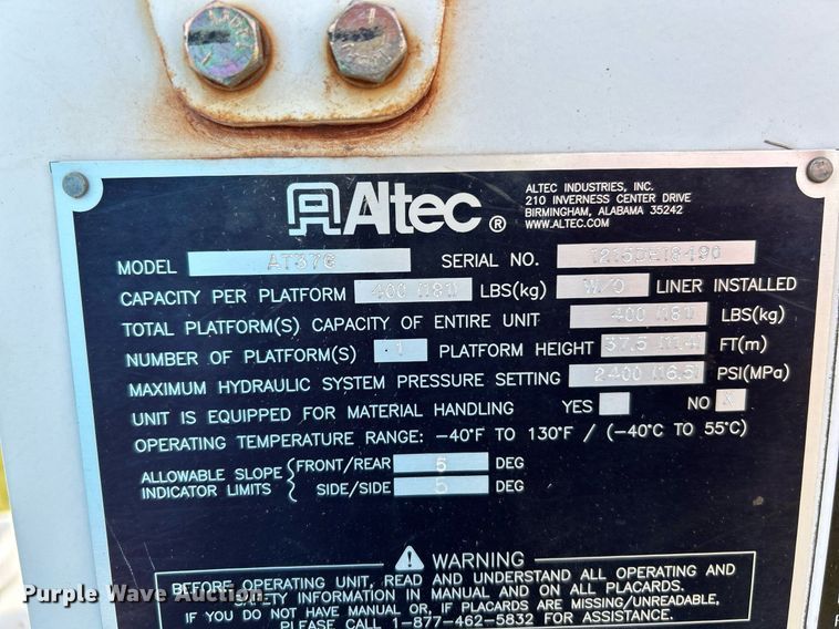 image for item NR9495 2016 Ford F550 Super Duty  bucket truck