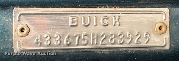 image for item NS9013 1965 Buick Skylark  convertible