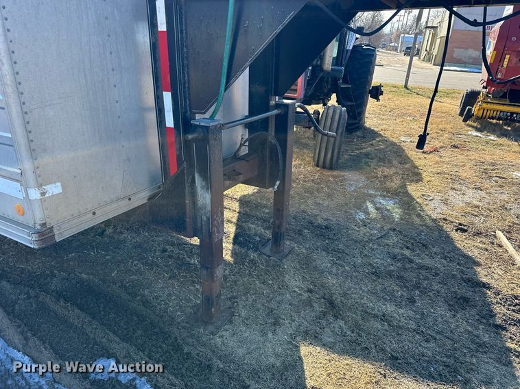 image for item NS9057 1977 Shop built  enclosed cargo trailer