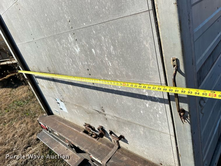 image for item NS9057 1977 Shop built  enclosed cargo trailer