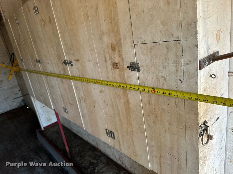 image for item NS9057 1977 Shop built  enclosed cargo trailer