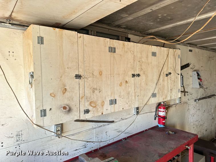 image for item NS9057 1977 Shop built  enclosed cargo trailer