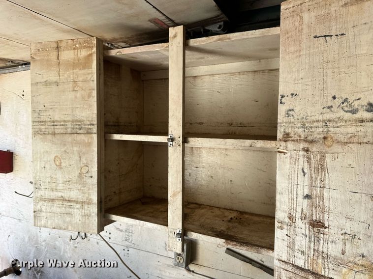 image for item NS9057 1977 Shop built  enclosed cargo trailer