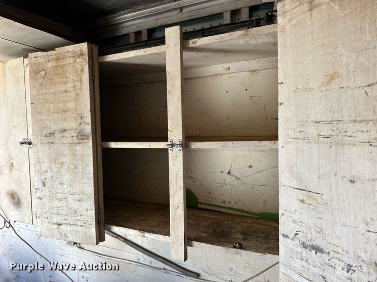 image for item NS9057 1977 Shop built  enclosed cargo trailer