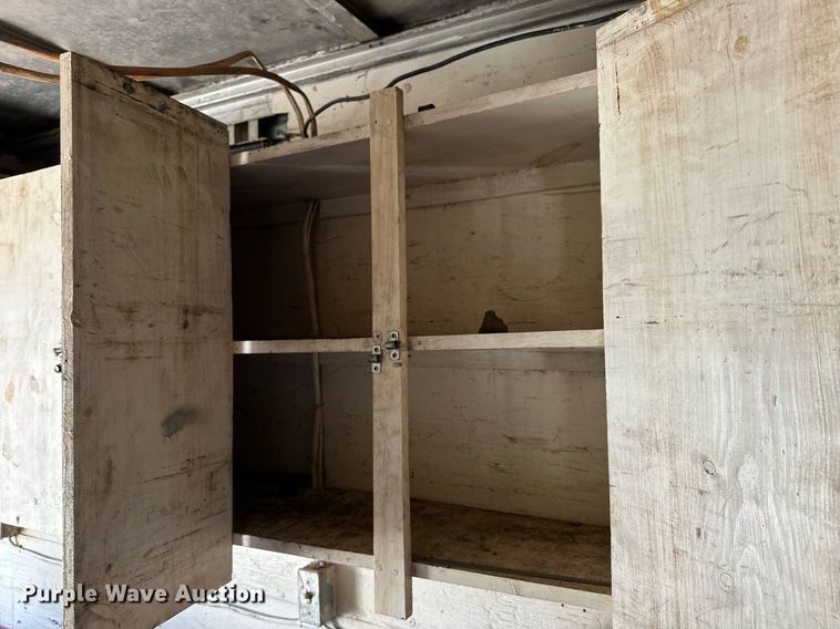 image for item NS9057 1977 Shop built  enclosed cargo trailer
