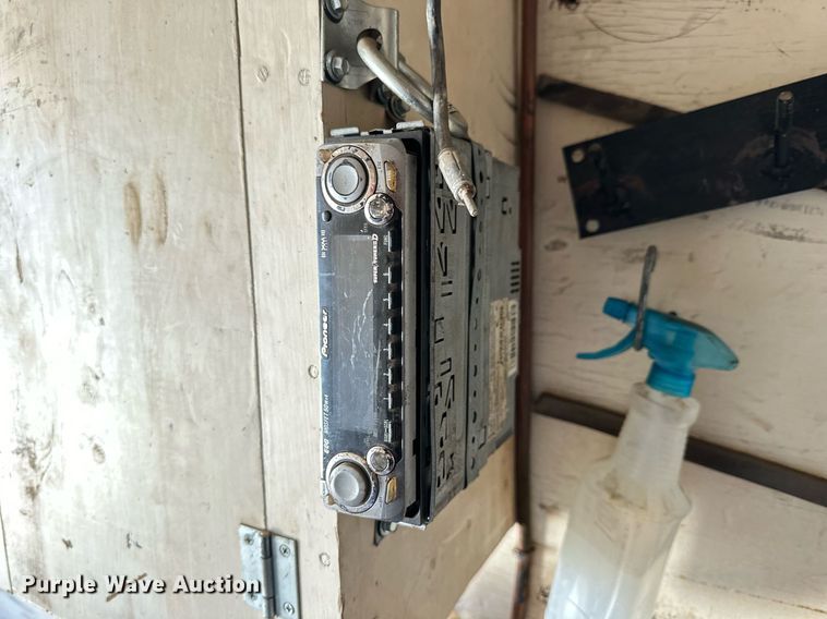 image for item NS9057 1977 Shop built  enclosed cargo trailer