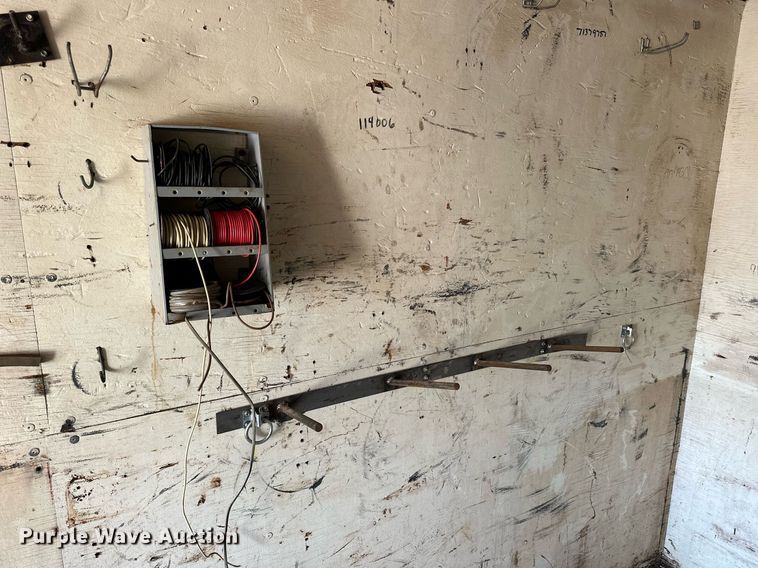 image for item NS9057 1977 Shop built  enclosed cargo trailer