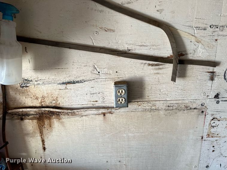 image for item NS9057 1977 Shop built  enclosed cargo trailer