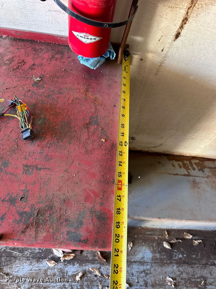 image for item NS9057 1977 Shop built  enclosed cargo trailer