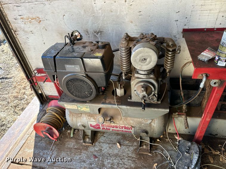 image for item NS9057 1977 Shop built  enclosed cargo trailer