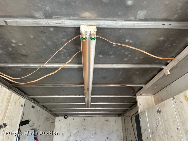 image for item NS9057 1977 Shop built  enclosed cargo trailer