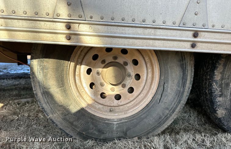 image for item NS9057 1977 Shop built  enclosed cargo trailer