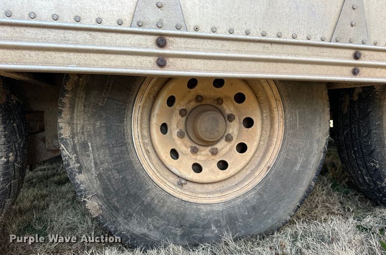 image for item NS9057 1977 Shop built  enclosed cargo trailer