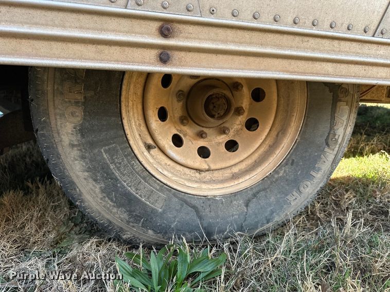 image for item NS9057 1977 Shop built  enclosed cargo trailer