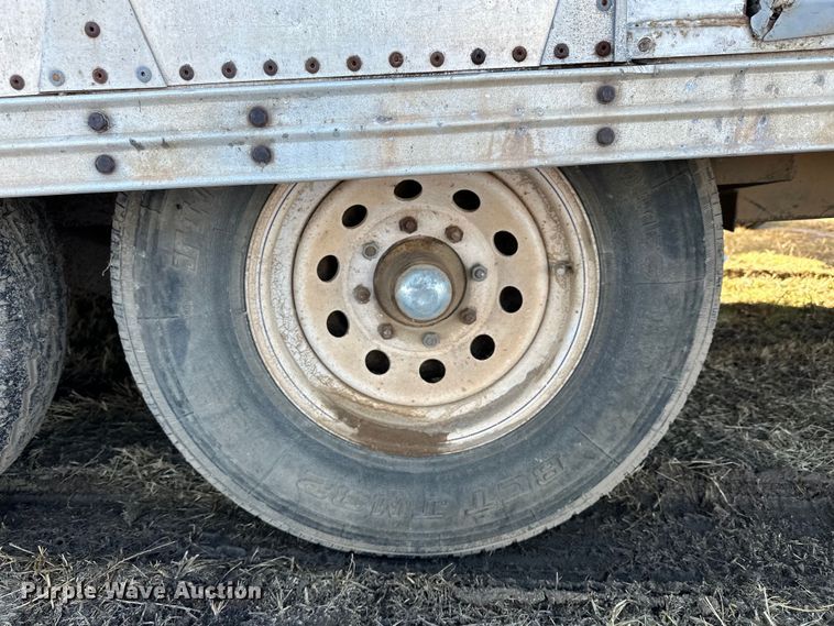 image for item NS9057 1977 Shop built  enclosed cargo trailer