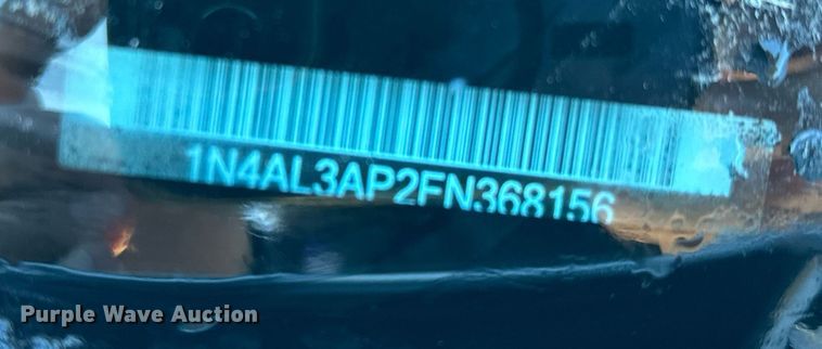 image for item NX9979 2015 Nissan Altima S